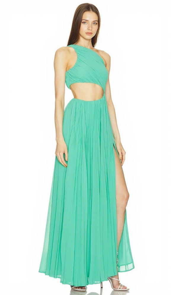 AIIZIE ARNONA ONE SHOULDER MAXI DRESS - product image