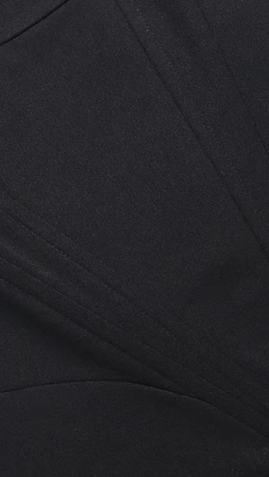 SCHWARZES TRÄGERLOSES FEDERKORSETT-KLEID