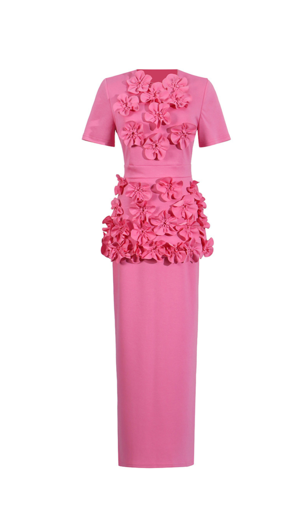 TRISTA FLOWER TWO-PIECE SET IN PINK