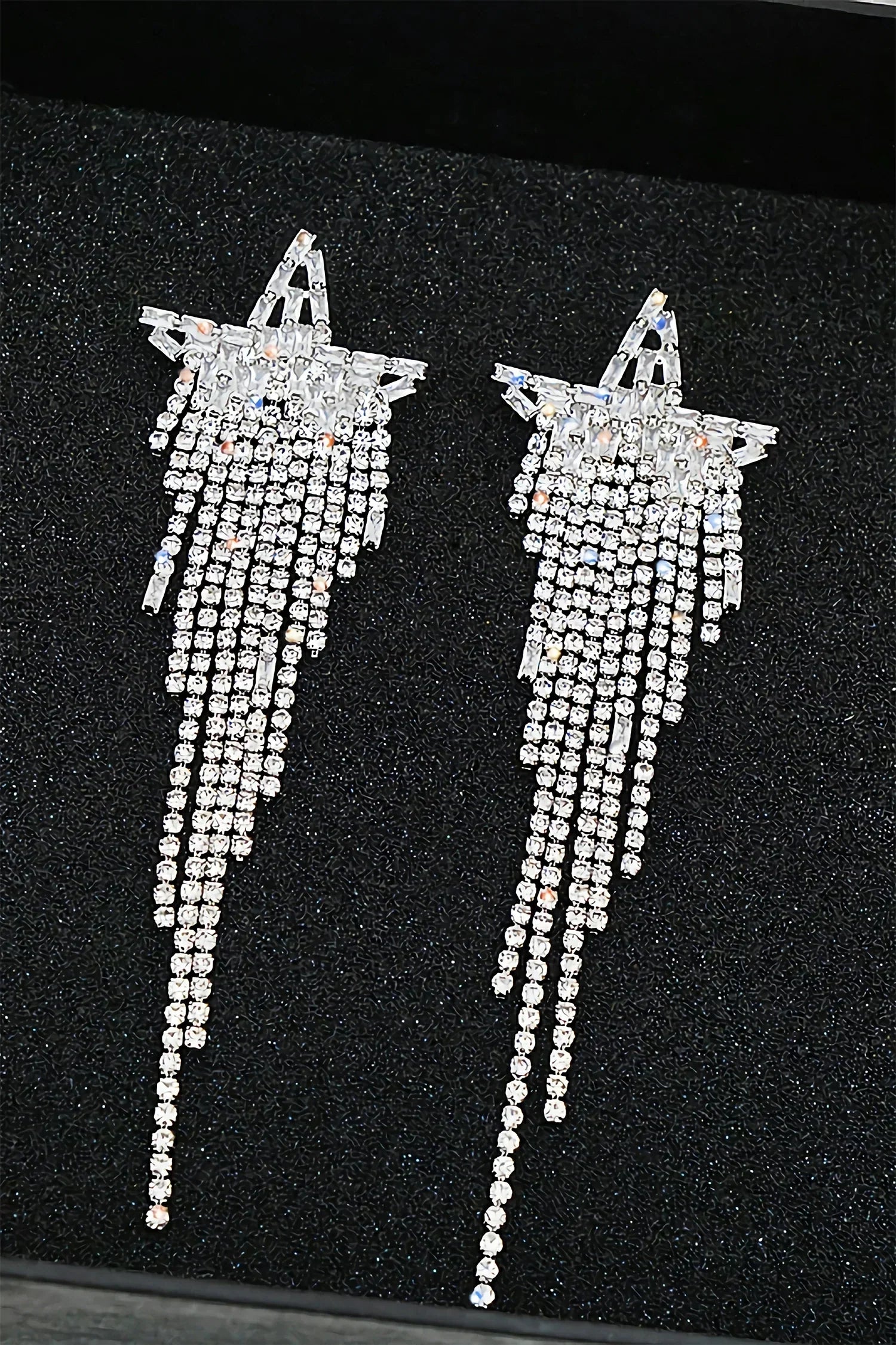 WREN PENTAGONAL STAR EARRINGS