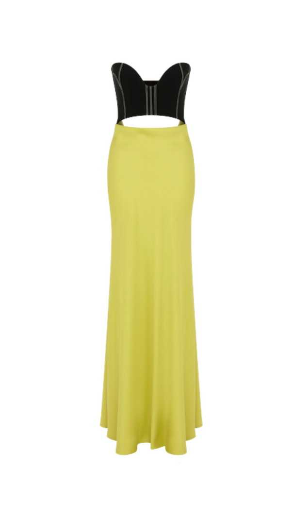 AIIZIE MAVIS CORSETRY STRAPLESS MAXI DRESS SUIT - product image
