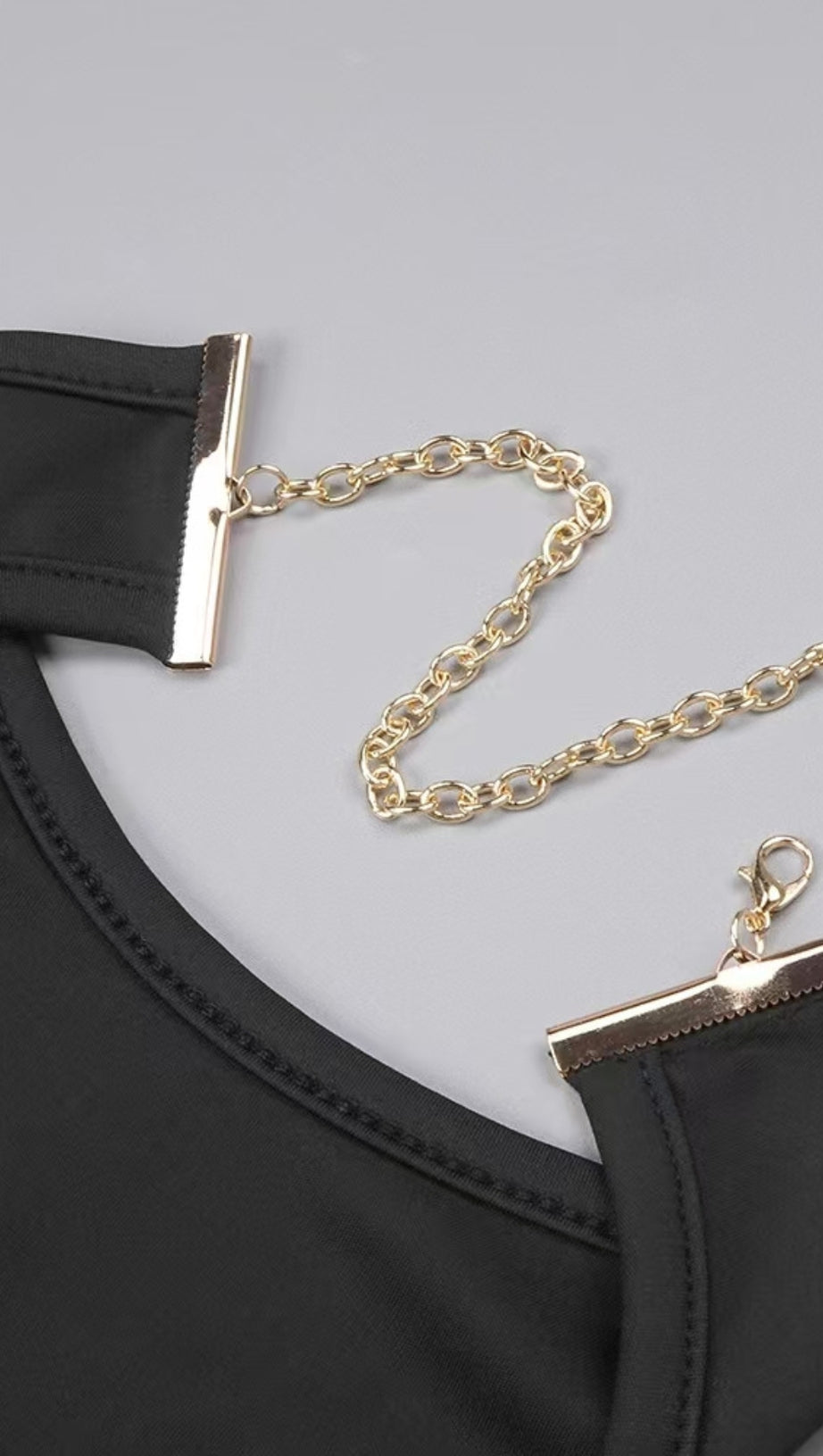 HIGH-CONTRAST HALTER MAXI GOWN WITH SCULPTURAL RUCHING