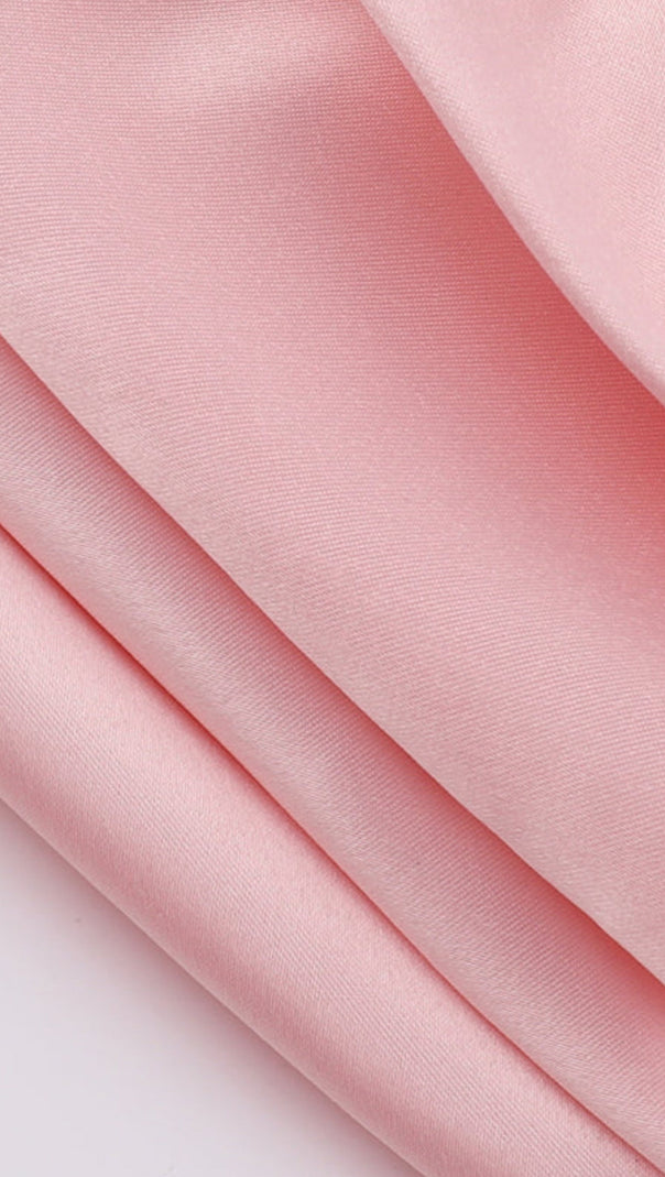 AIIZIE LOTUS MINI DRESS - BLUSH - product image
