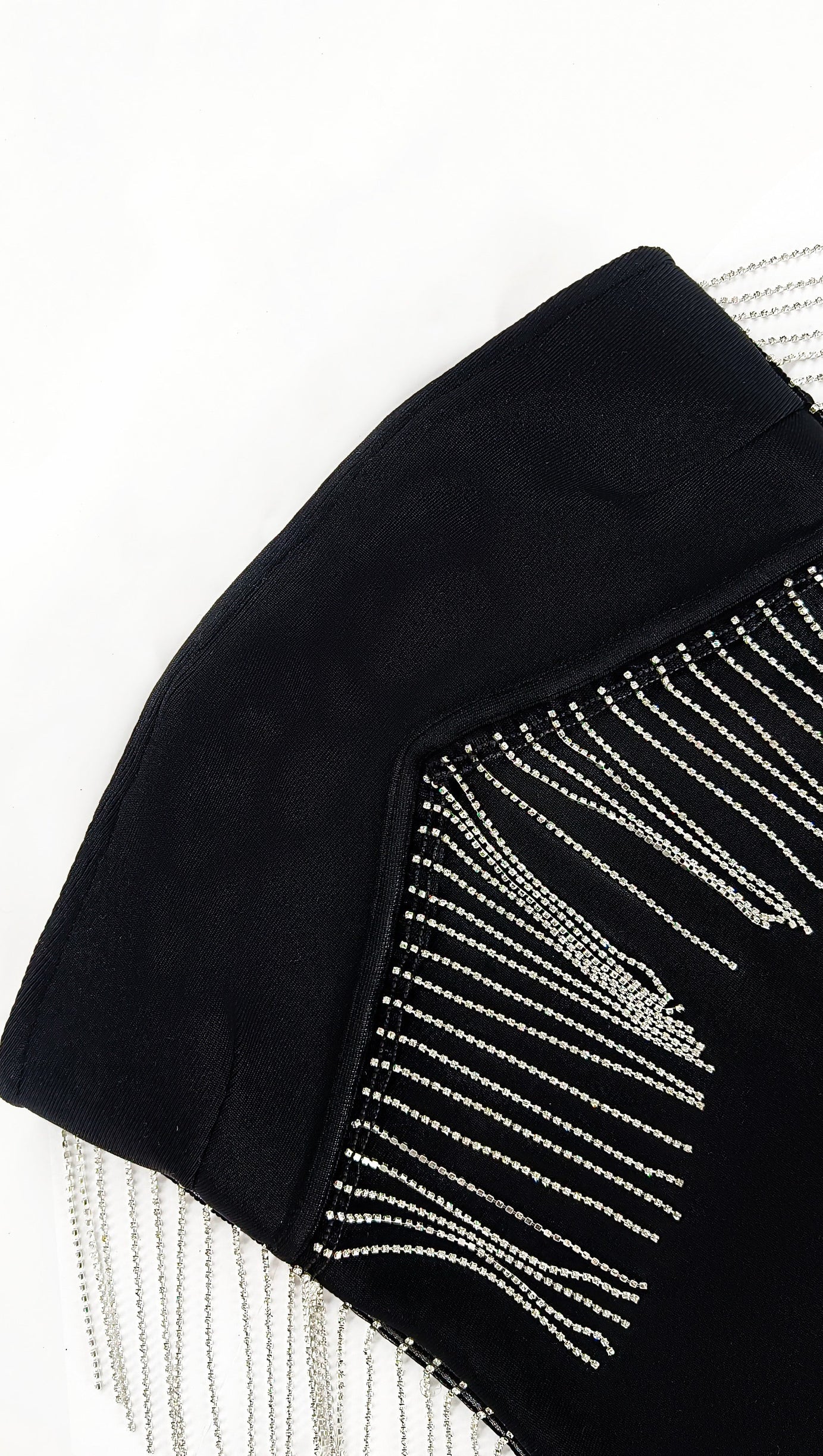 MINI ABITO CON FASCIA E NAPPA