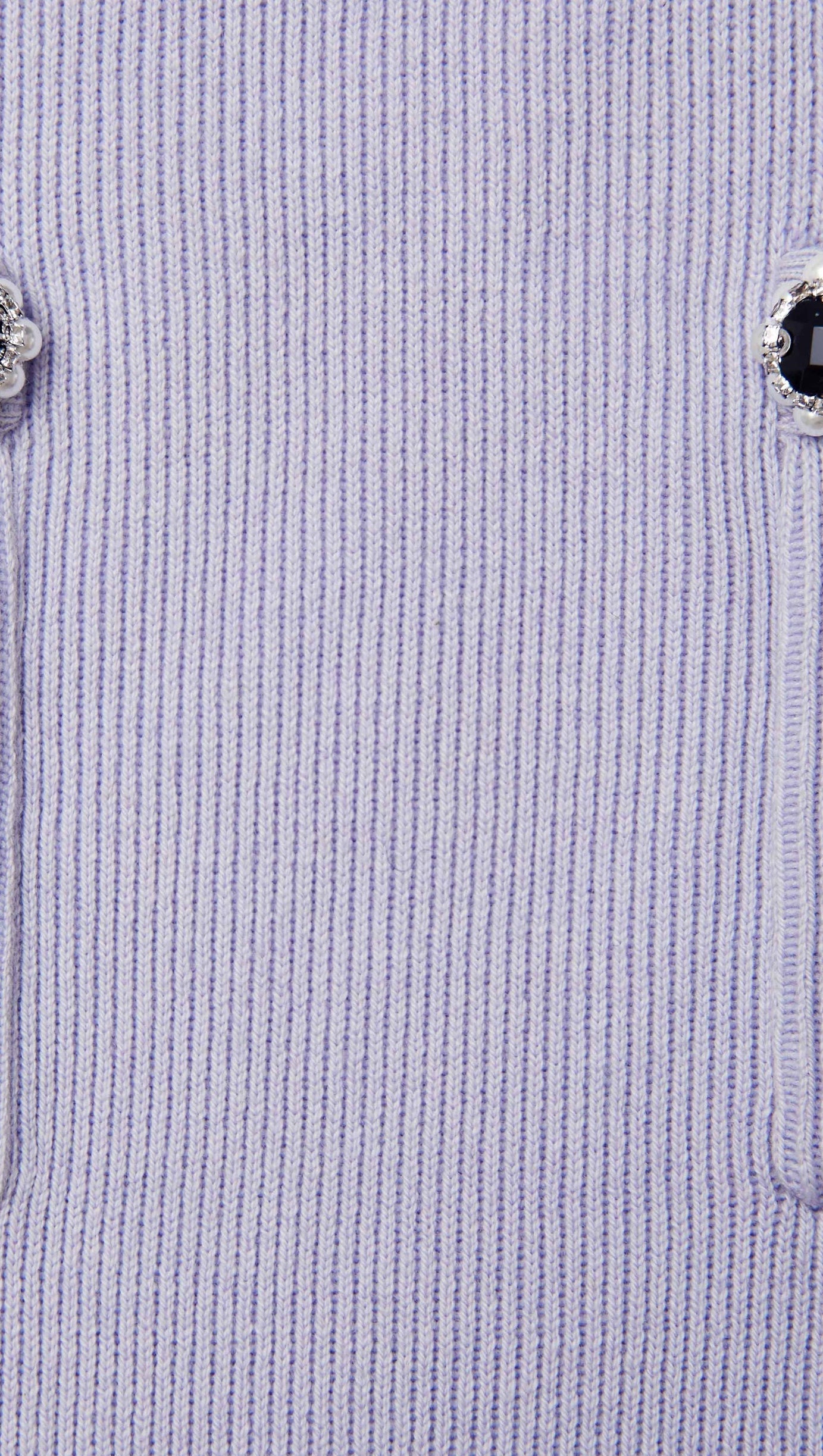 LILAC EMBELLISHED KNIT TOP