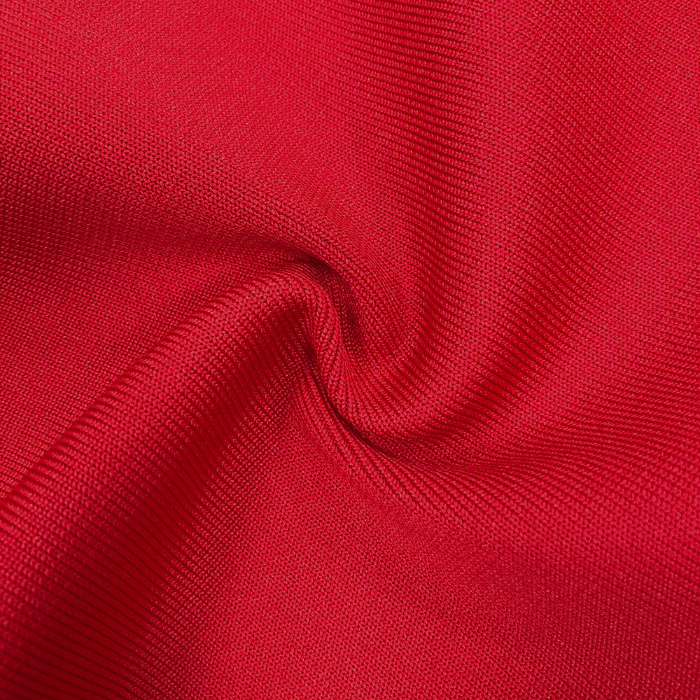 AIIZIE HEART-EMBELLISHED STRAPLESS MINI DRESS IN RED - product image