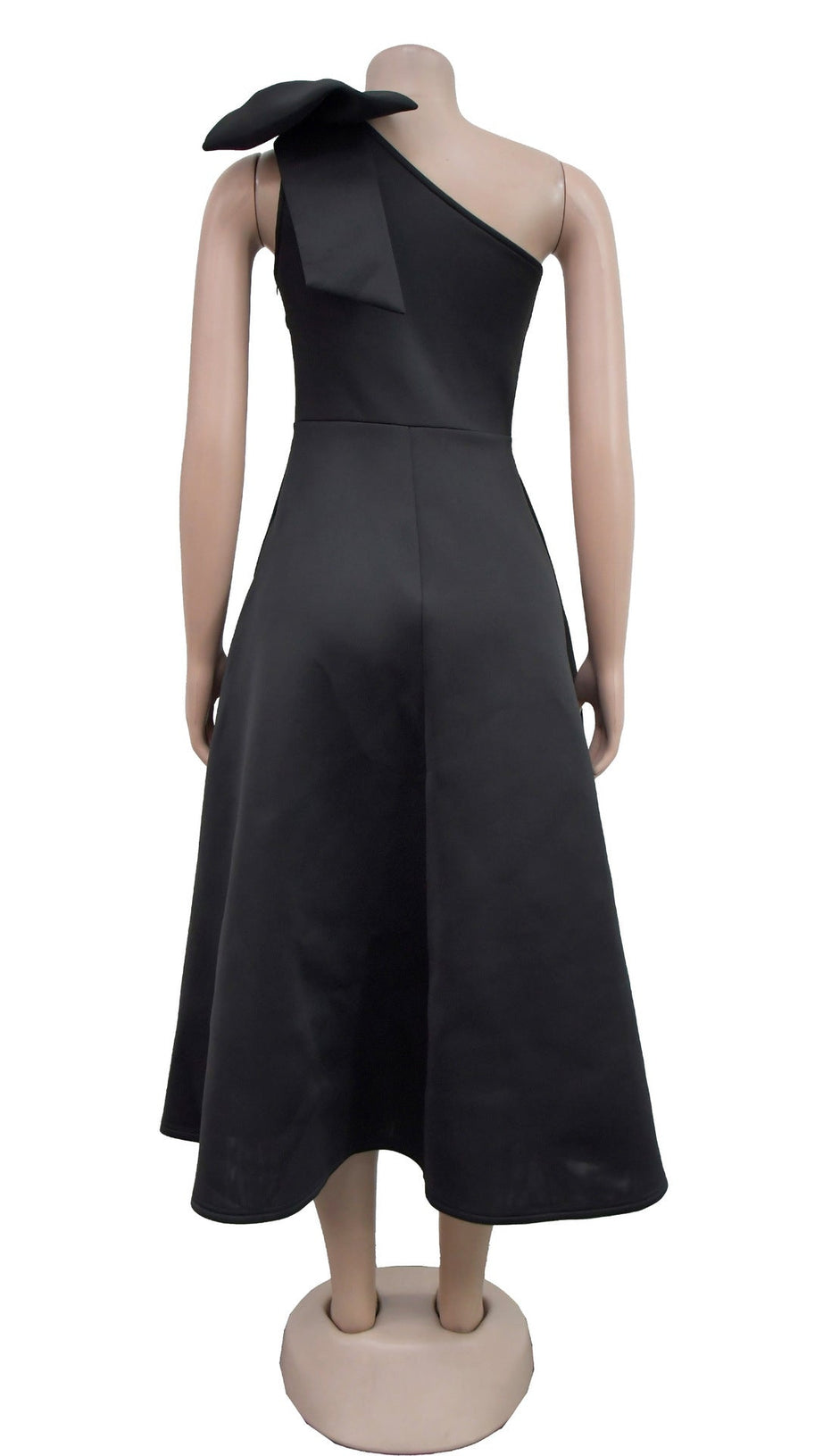 ARABELLE BOW MIDI DRESS