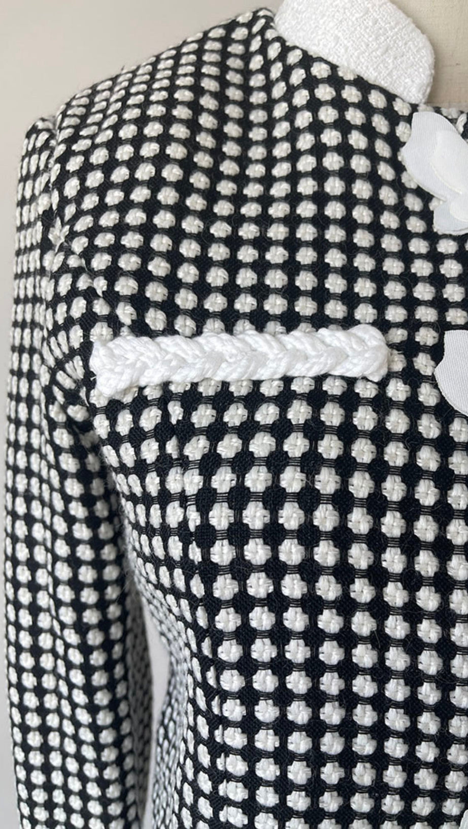 PLAID ROUND NECK BOWKNOT A LINE SKIRT SET