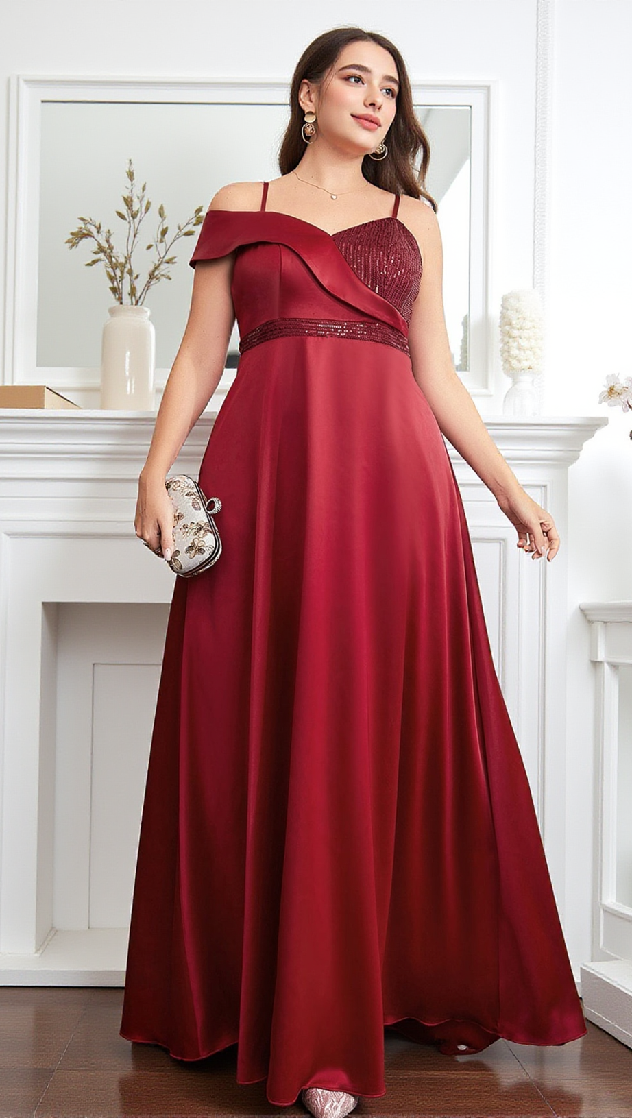 ROMINA STRAP MAXI DRESS