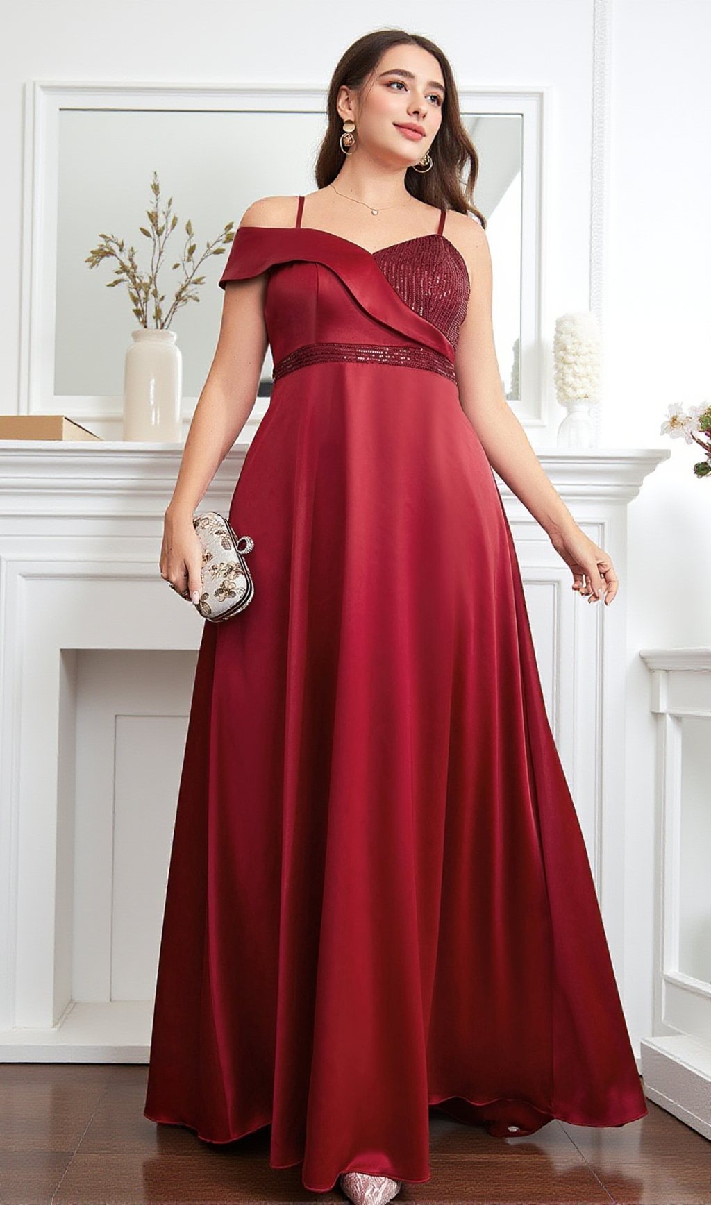 ROMINA STRAP MAXI DRESS