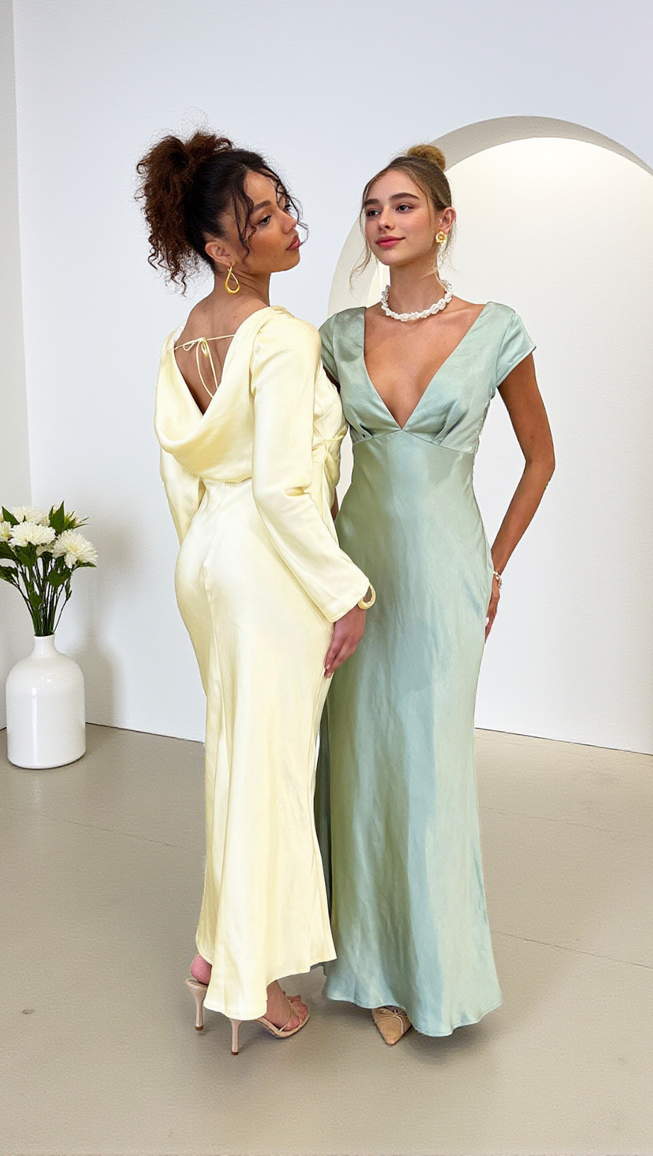 ABITO MIDI CON SCOLLO A SCHIENA LOVELAND BURRO