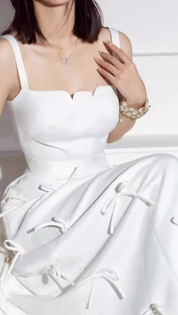 AIIZIE BOW EMBELLISHED MAXI DRESS - product image