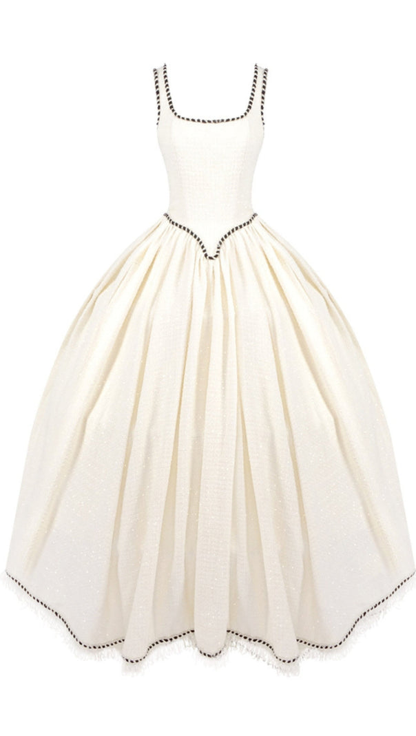 AIIZIE PRINCESS MAXI DRESS IVORY - product image