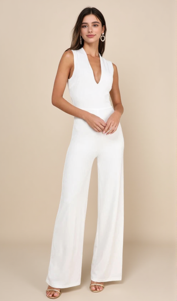 TUTA BIANCA SCOLLO SCHIENA PENSIERI AD ALTA VOCE