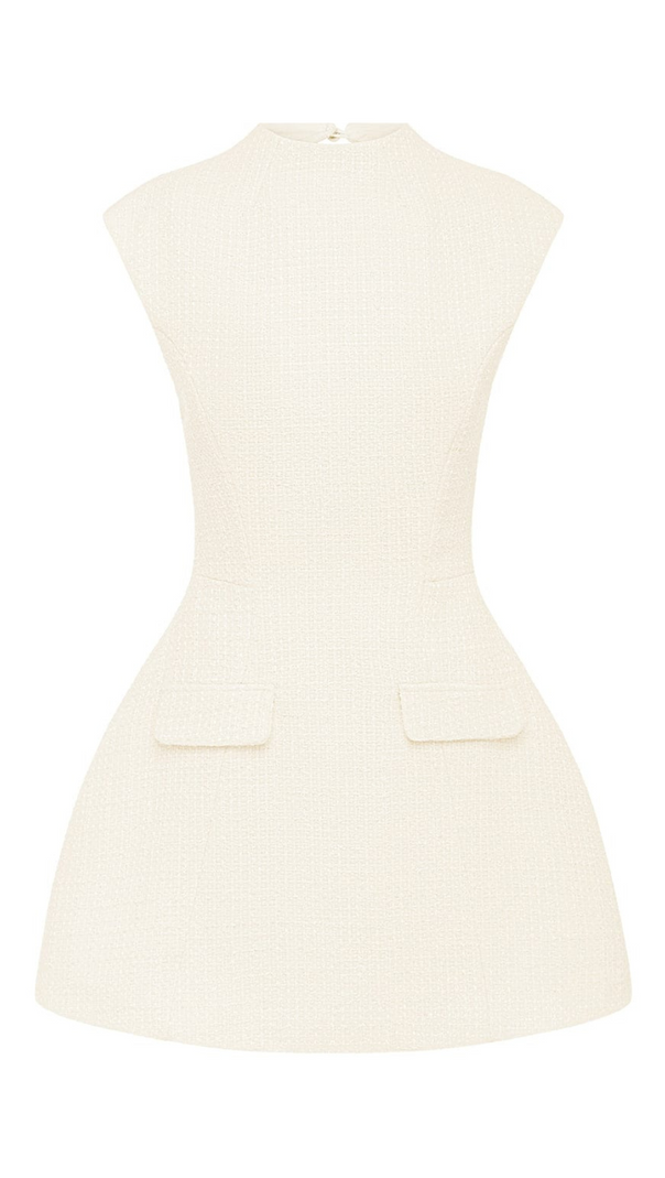 AIIZIE MINI DRESS IN WHITE - product image