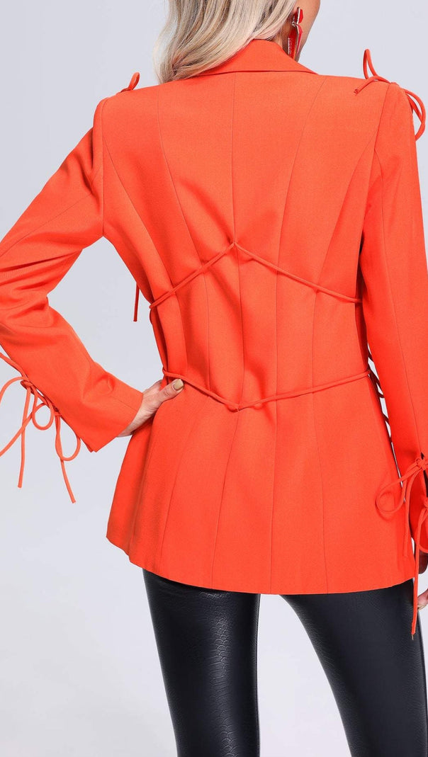 AIIZIE BOWKNOTS BLAZER - product image