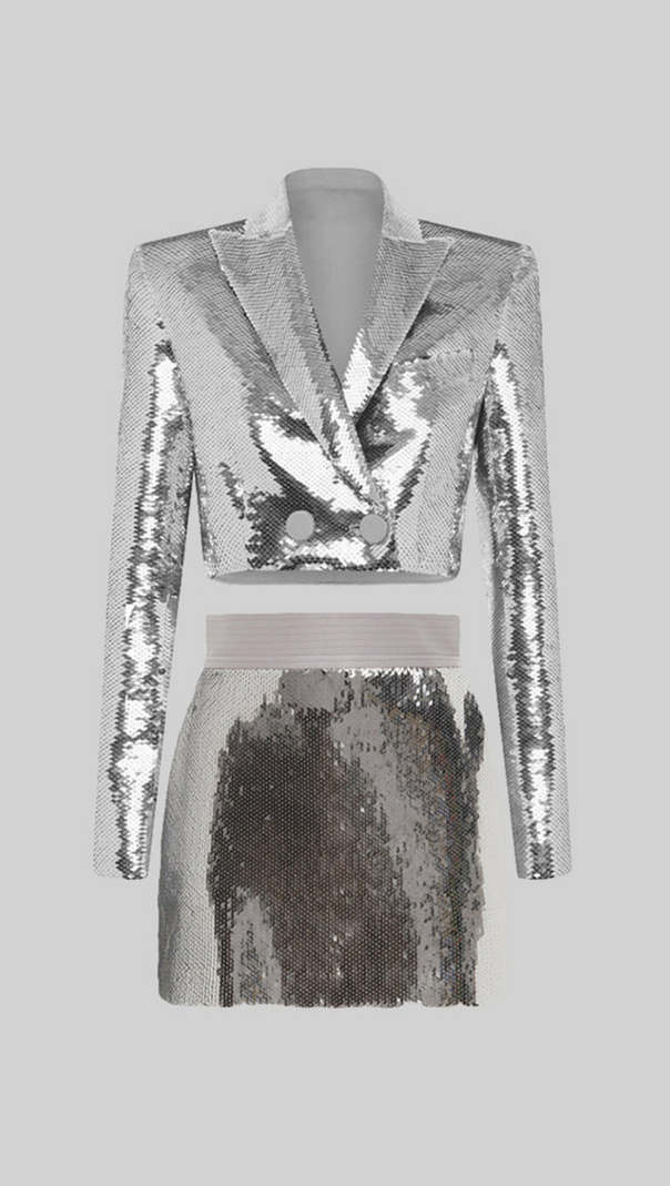 AIIZIE TWO PIECE SEQUIN SET - product image