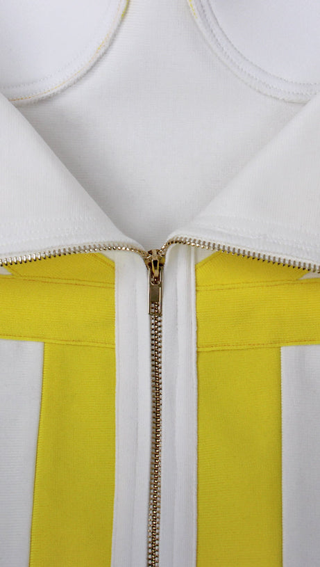 STRAPLESS BODYCON BANDAGE MINI DRESS