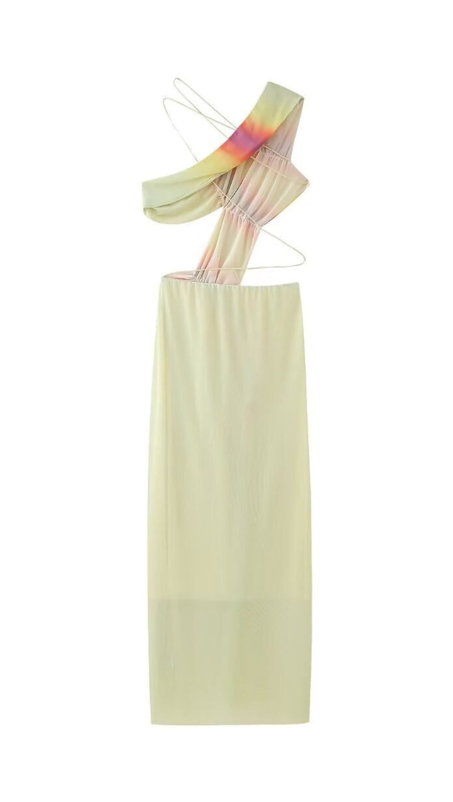 WRAP AROUND MAXI DRESS