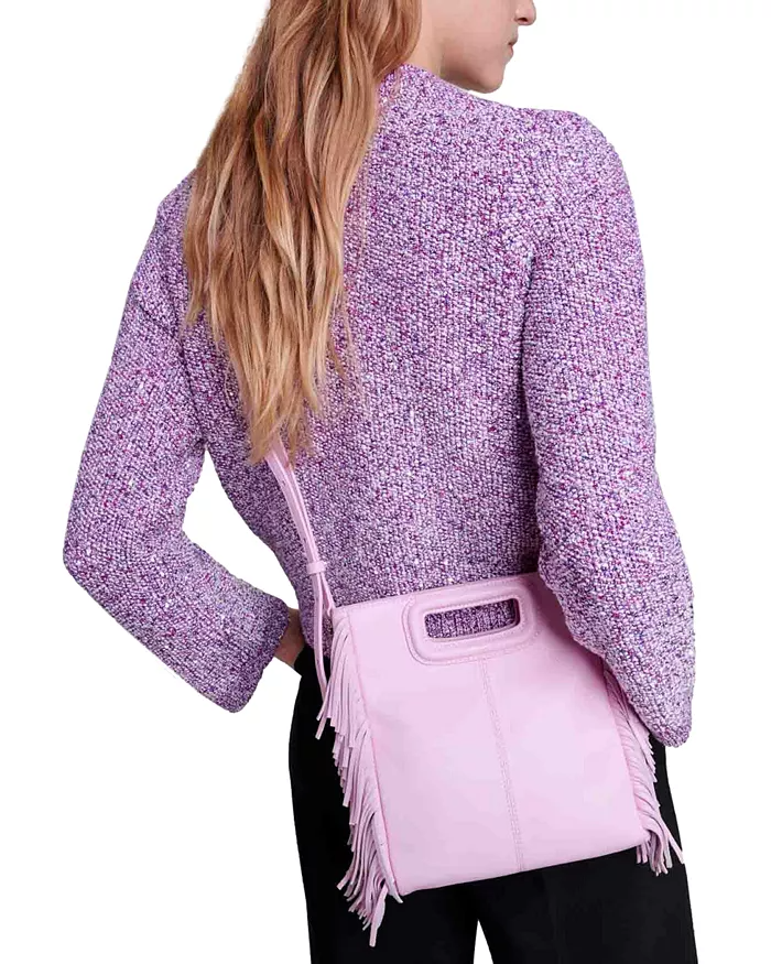 AIIZIE MYPURPLE CARDIGAN IN FUCHSIA PINK - product image