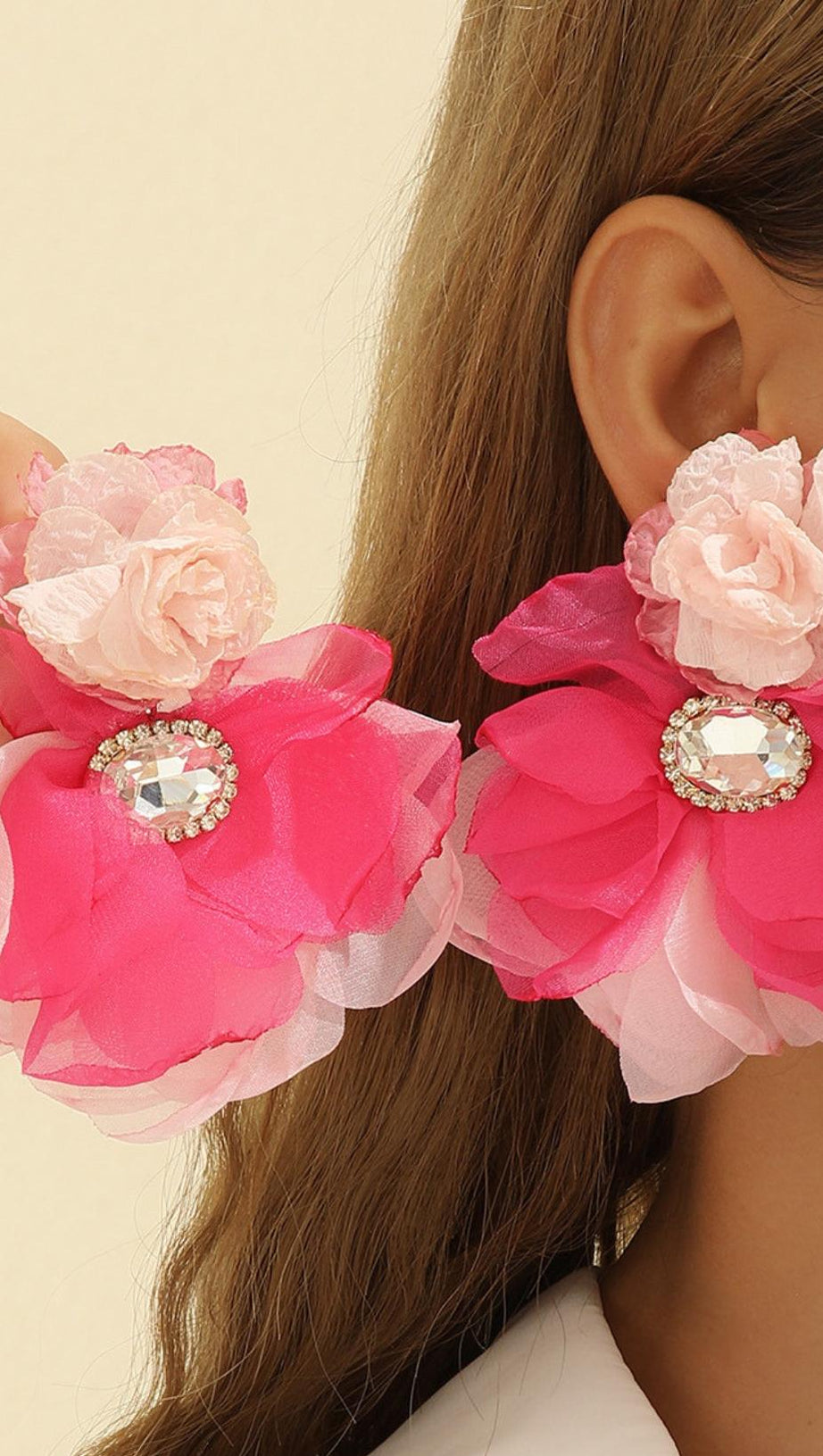 Cyrene Blumenohrringe