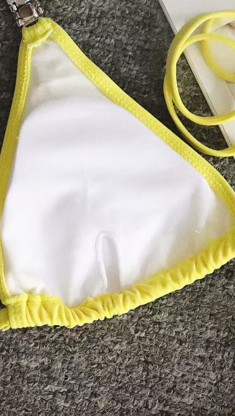 GELBER DIAMANT-BIKINI 