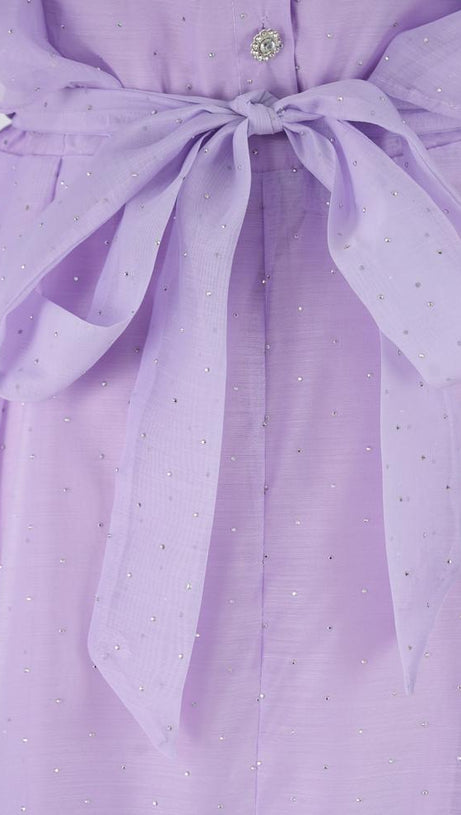 Jolanda Sparkle Ruffle Maxi Dress - Elegant Long Sleeve Gown