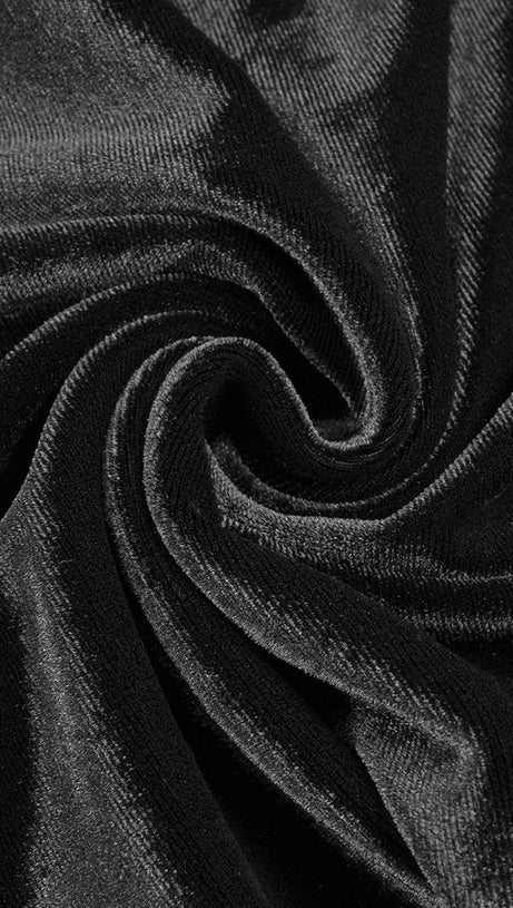 HARRIET GOLD 3D FLOWER BODYCON BLACK MAXI DRESS