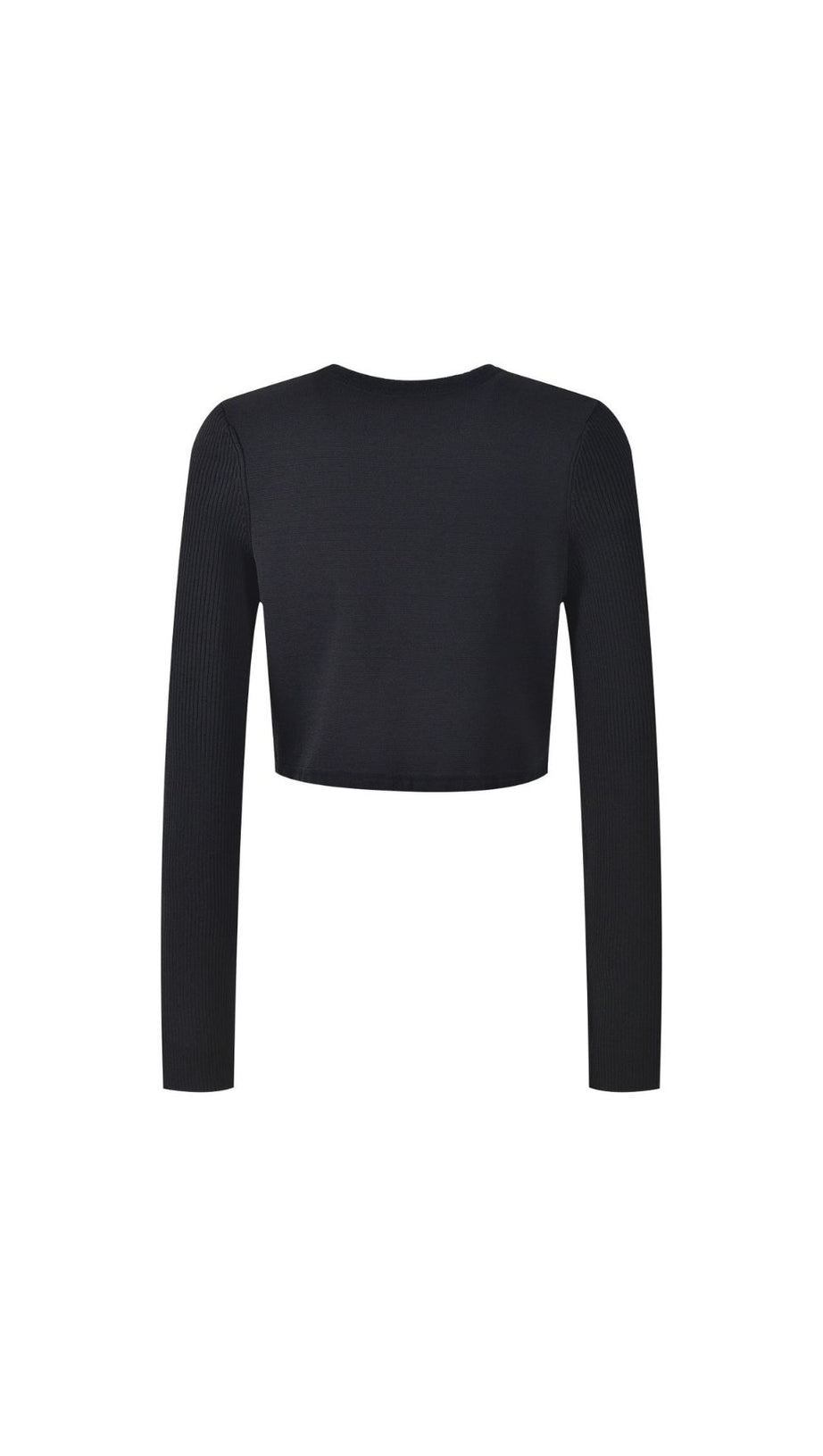 Elegant Women's Cropped Knit Cardigan - Timeless Style & Versatility