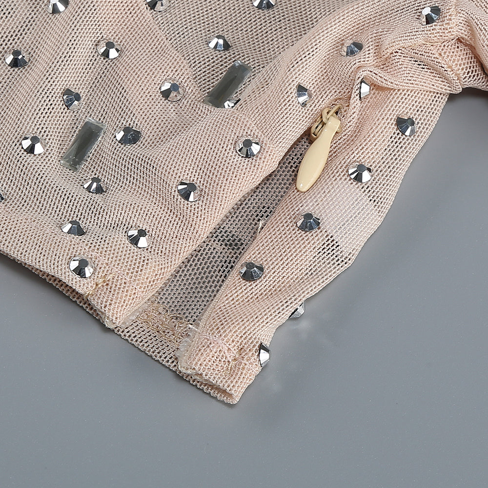 Crystal Dream Mesh Zweiteiliges Set von Grrly Grrls