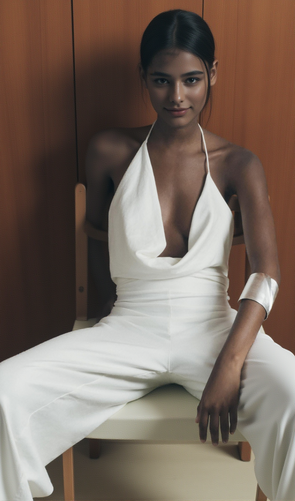 LONG RUSTIC JUMPSUIT