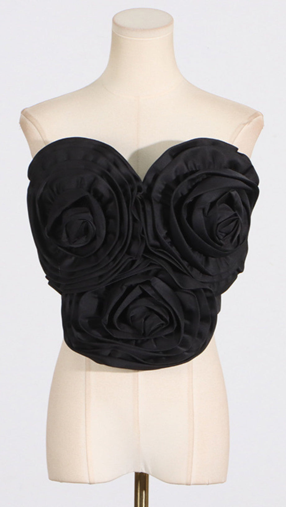 ANIMA 3D BLUMEN TOP IN ROT