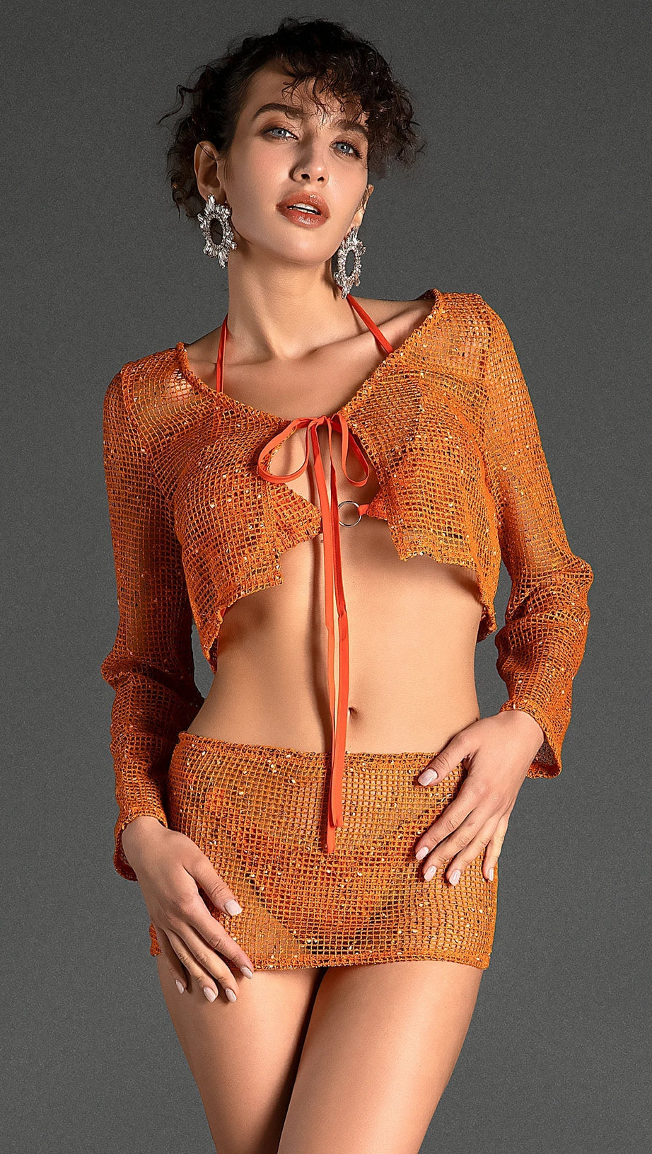 Miskoti Hollow Crochet 4-teiliges Set