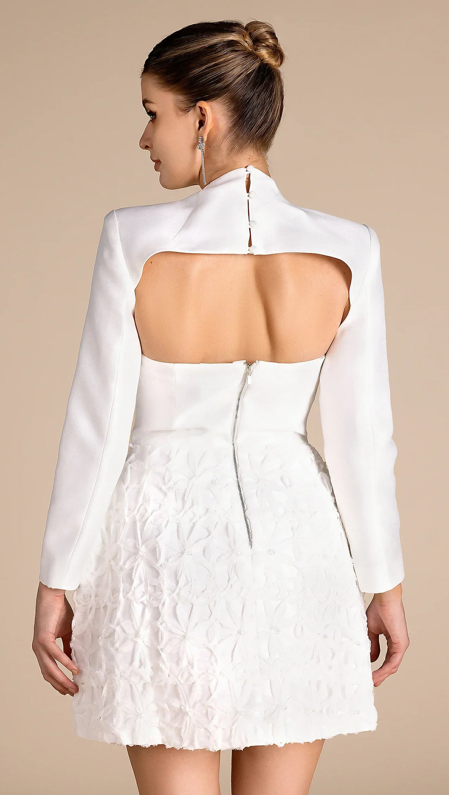 Tum Tube Top 3D Blumen 2-teiliges Kleiderset