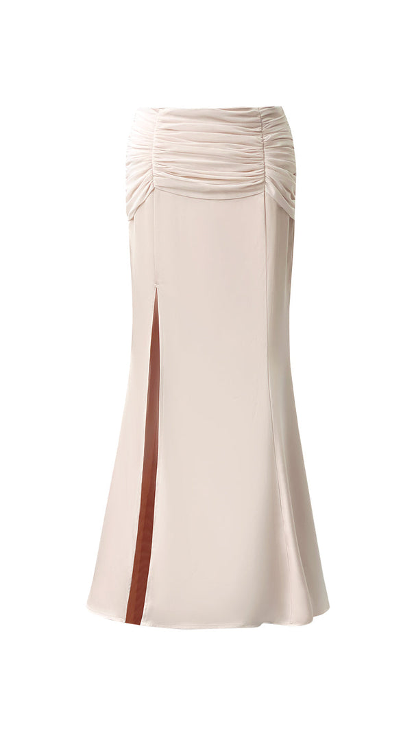 AIIZIE VICTORIA FISHTAIL SKIRT SET IN PINK - product image