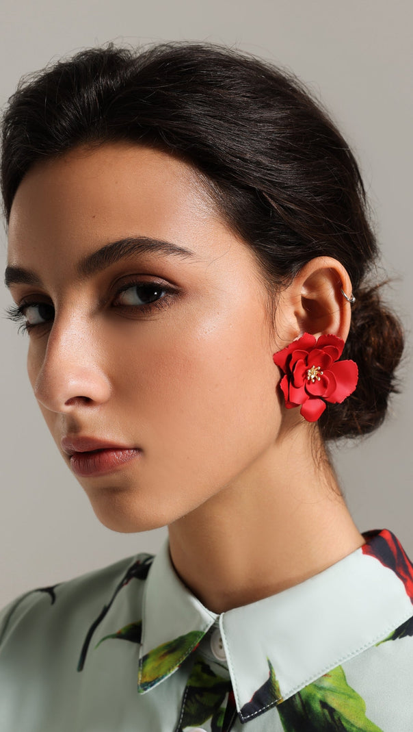 AIIZIE BONNIE FLOWER EARRINGS - product image