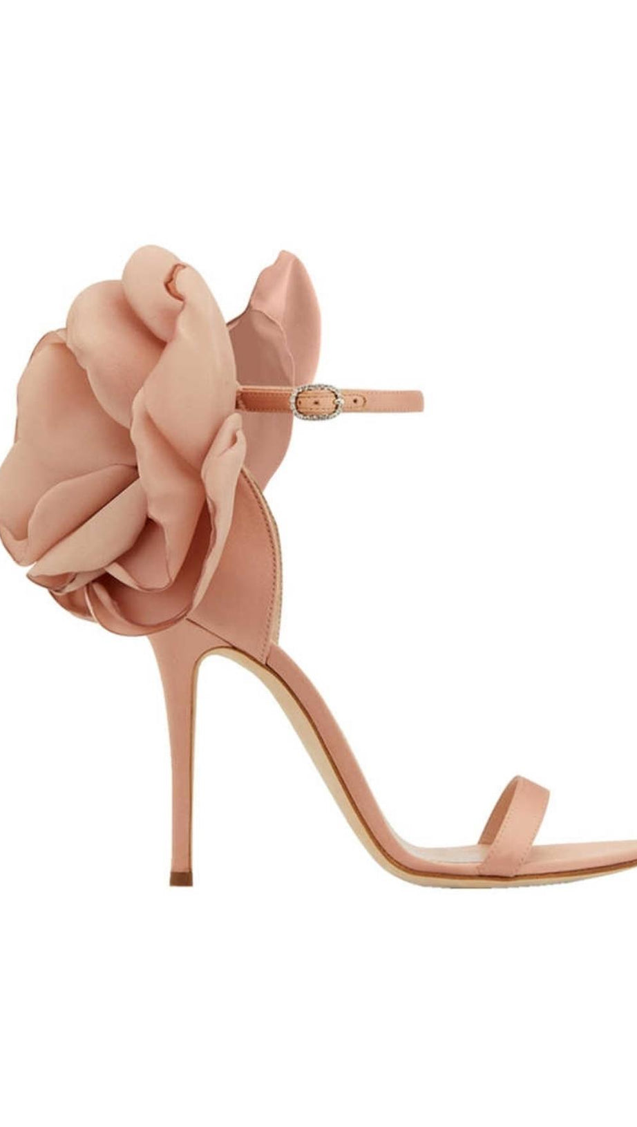 SEXY BIG FLOWER STILETTO HIGH HEELS