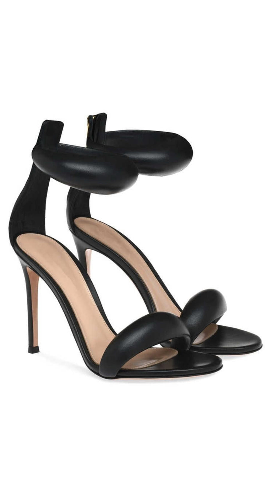 SHEEPSKIN STILETTO HIGH HEELS