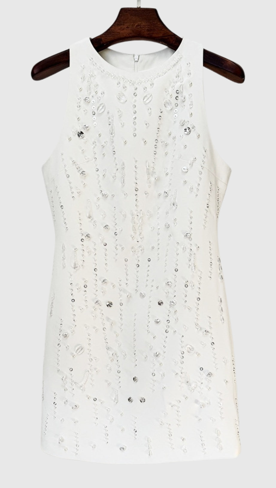 DALLAN BEADED EMBELLISHED MINI DRESS