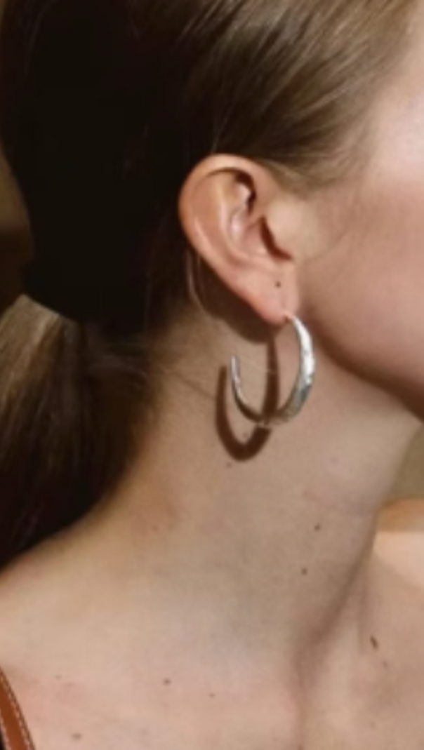 AIIZIE NEEDLE EARRINGS IN SILVER - product image