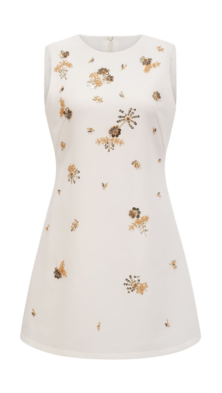 CYRIELLE CRYSTAL-EMBELLISHED MINI DRESS