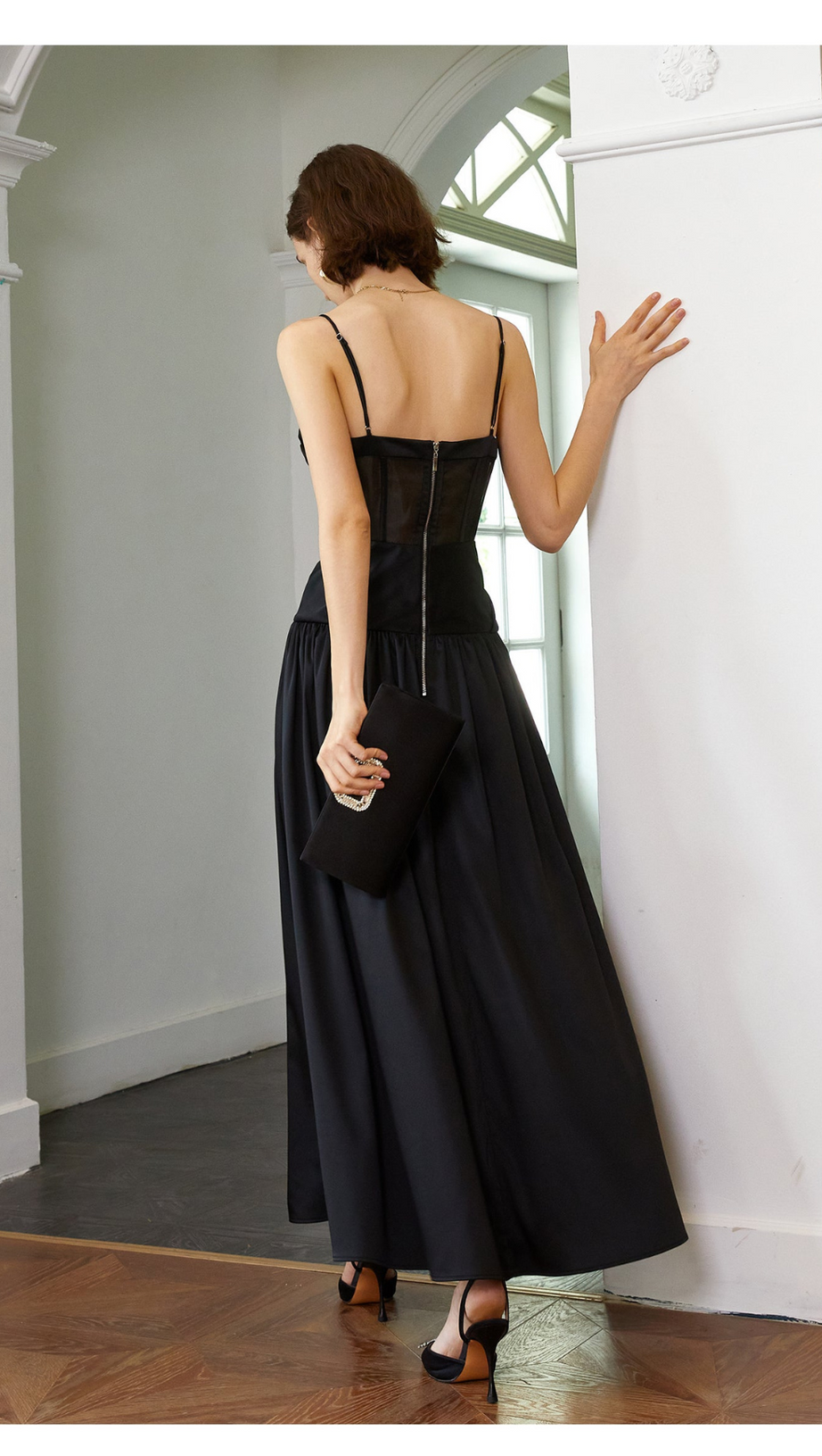 FISHBONE TUBE MAXI DRESS