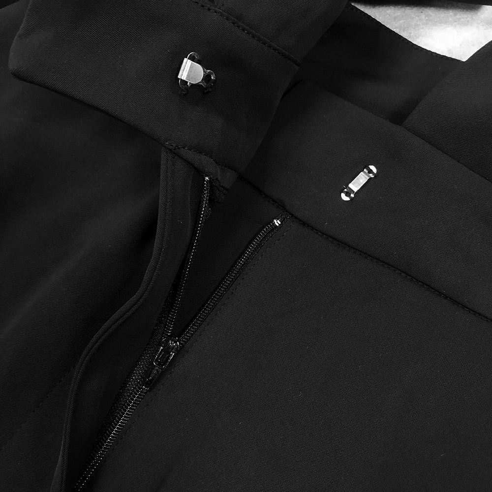 AIIZIE DIAMOND BLAZER JUMPSUIT IN BLACK - product image