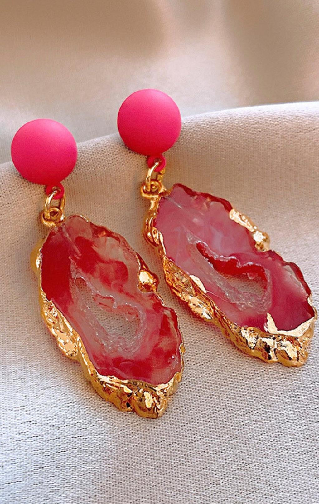 DOROTHY PINK EARRINGS