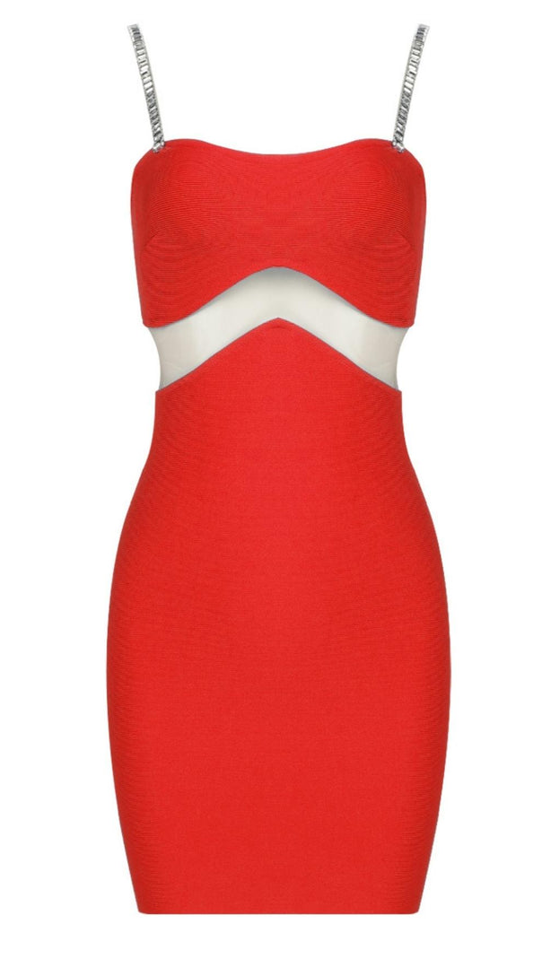Two Piece Suit Mini Dress in Blue