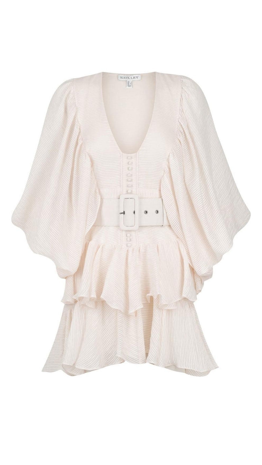 MINI ABITO DRAPPEGGIATO CON SCOLLO AVVOLTO