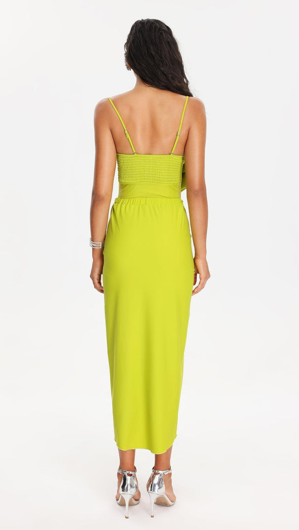 AIIZIE LIME FLOWER SWIMSUIT - product image