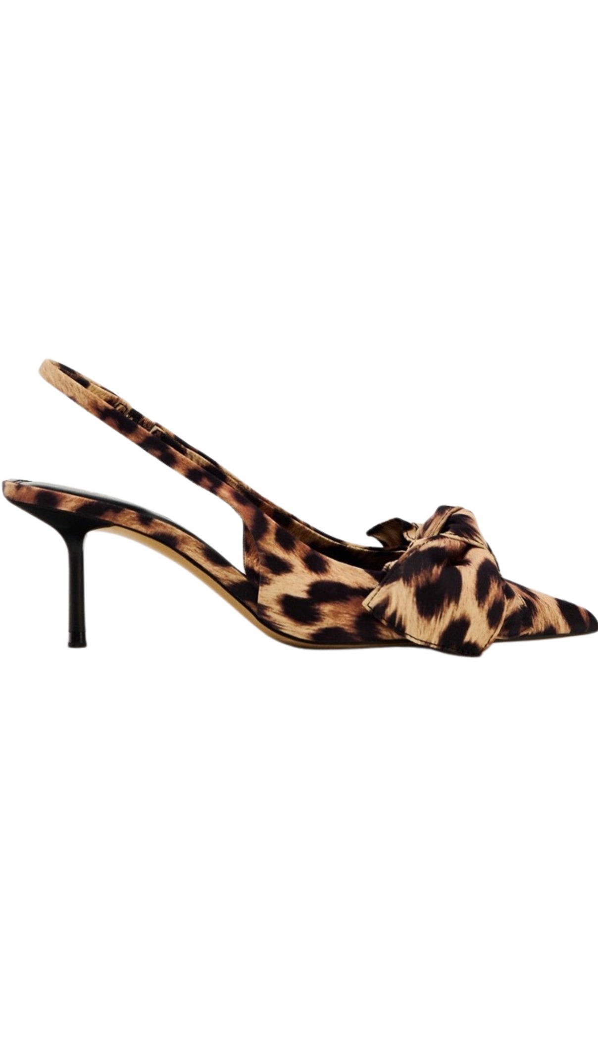 AIIZIE LEOPARD HIGH HEEL WITH BOW - product image