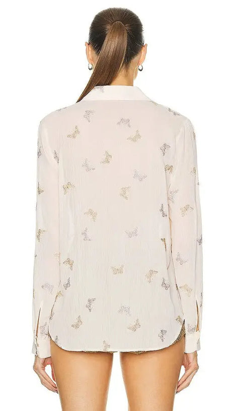 LAURENT BLOUSE IN WHITE