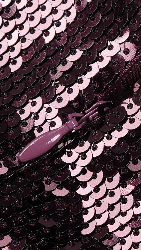 Jurek Sequin Off-Shoulder Bow Maxi Gown - Glamorous Formal Dress